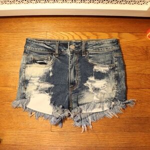American Eagle High-Rise Shortie Shorts